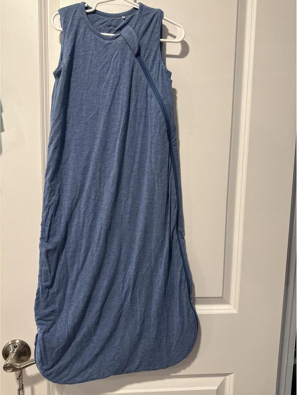 Little Sleepies Baby Sleep Sack 6-18 Months Seasonless Blue